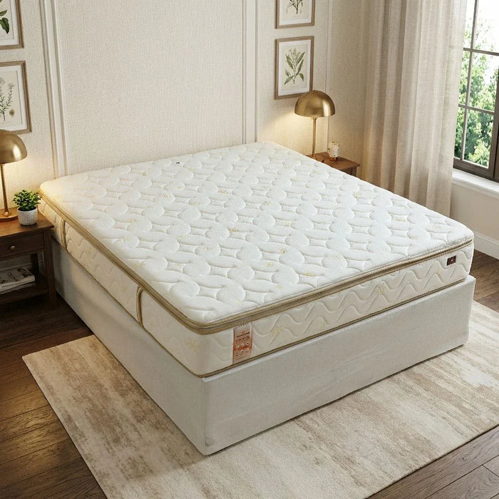 Rejuvenate Pillow Top  Bonnell Spring Mattress Foam Encased Edge Support 200x200x30