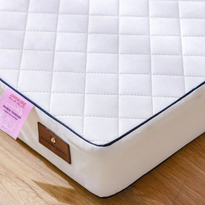 Panda Toddler Nursery Foam Mattress with zip chain 130X70X10Cm