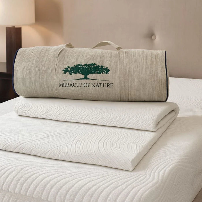 Miracle Of Nature Latex Mattress Cooling Foam Topper 100X200