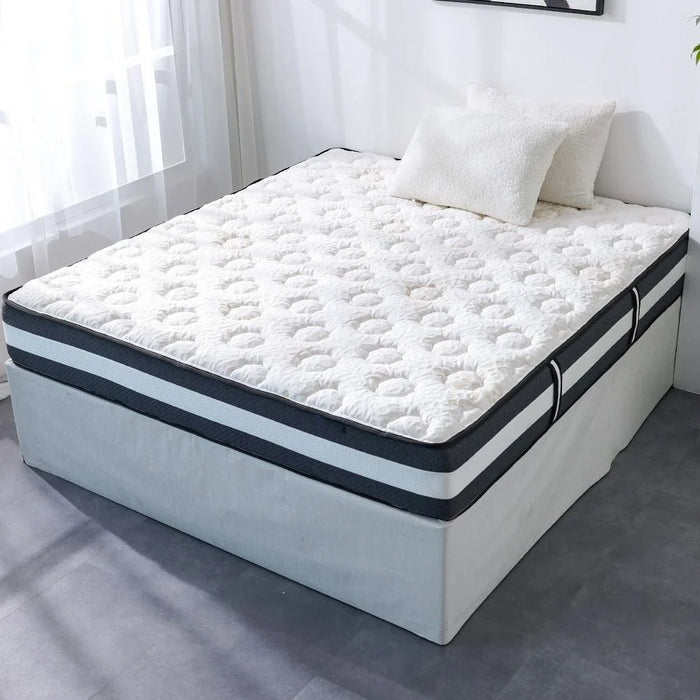 V2 Luxuria Bonnell Spring Foam Mattress - 150 X 200 X 26 Cm
