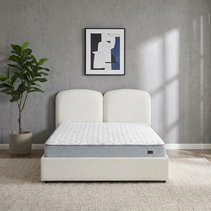 Freeze Gel Infused Visco Foam Pocket Spring Queen Mattress - 150x200x25 cm - With 10-Year Warranty