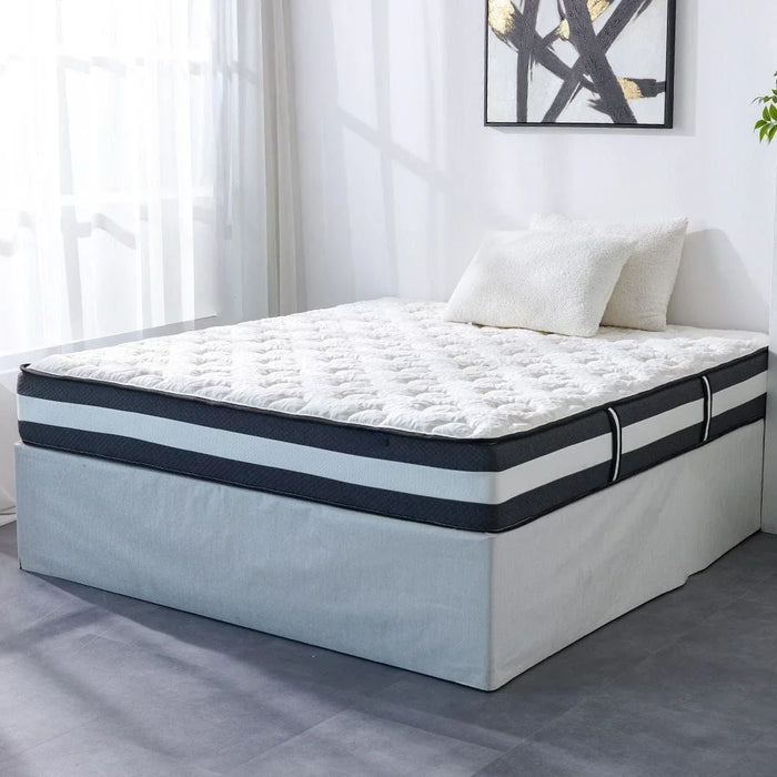 V2 Luxuria Bonnell Spring Foam Mattress - 160 X 200 X 26 Cm