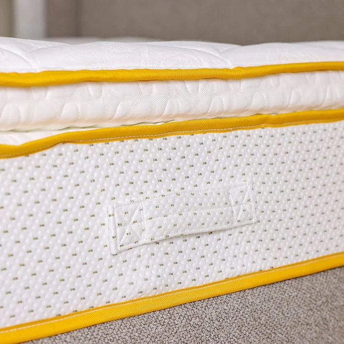 Latex Pillow Top Pocket Spring Mattress - 200x200x30 cm - With 15-Year Warranty