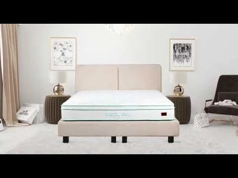 Cool Gel Memory Foam Bonnell Spring Mattress 150x200x22 cm-With 5-Year Warranty