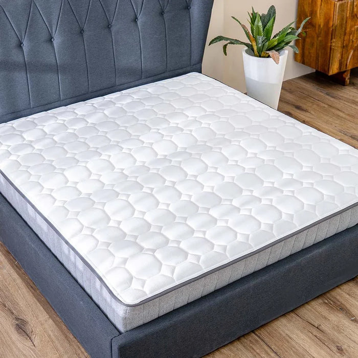 Natural Memory Foam with Pocket Spring Medium Firm Mattress-150x200x26 cm-With 5-Year Warranty
