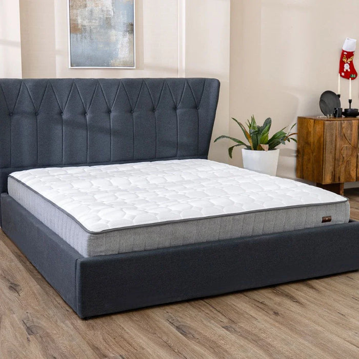 Natural Memory Foam with Pocket Spring Medium Firm Mattress-150x200x26 cm-With 5-Year Warranty