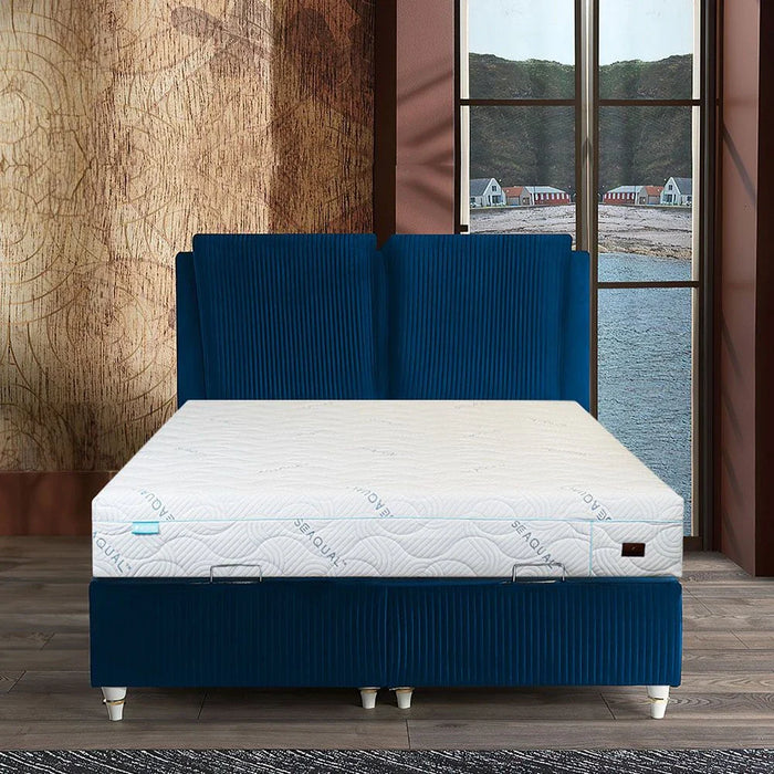 Seaqual Gel Memory Foam Single Mattress-90x190x25 cm-With 10-Year Warranty