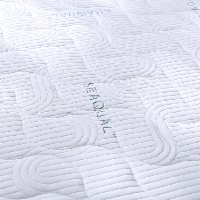 Seaqual Gel Memory Foam Single Mattress-90x190x25 cm-With 10-Year Warranty