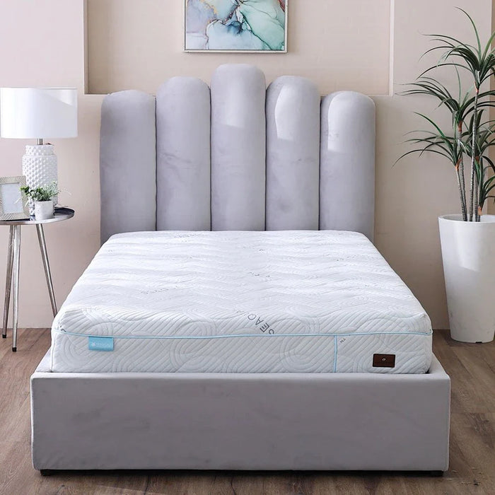 Seaqual Gel Memory Foam Single Mattress-90x190x25 cm-With 10-Year Warranty