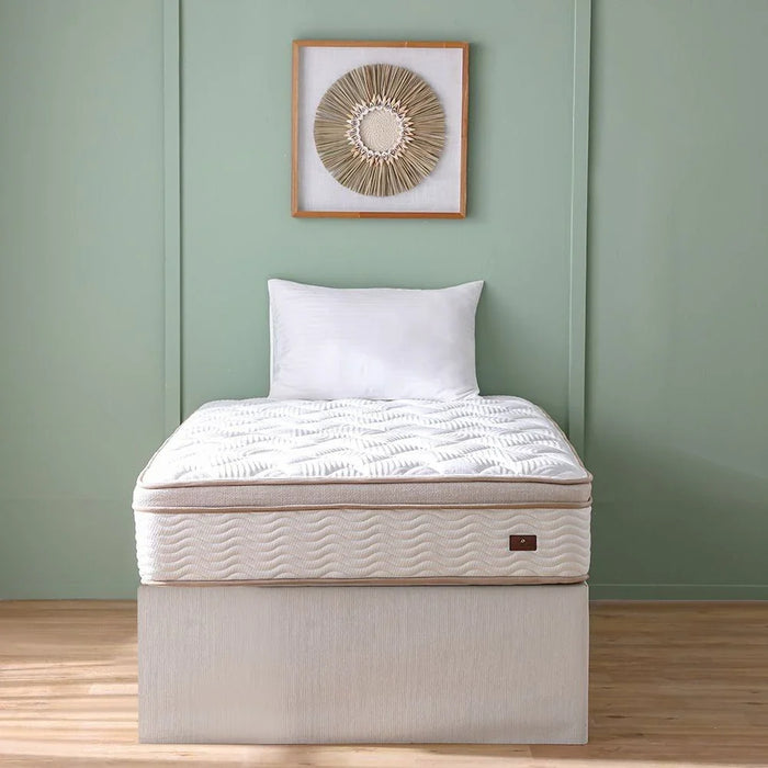 Ortho New High Resilience Foam 7 Zone Latex Pocket Spring Queen Mattress - 150x200x30 cm - 15 Year Warranty