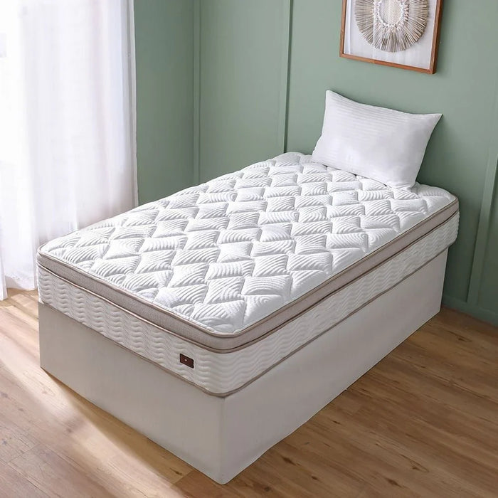 Ortho New High Resilience Foam 7 Zone Latex Pocket Spring Queen Mattress - 150x200x30 cm - 15 Year Warranty