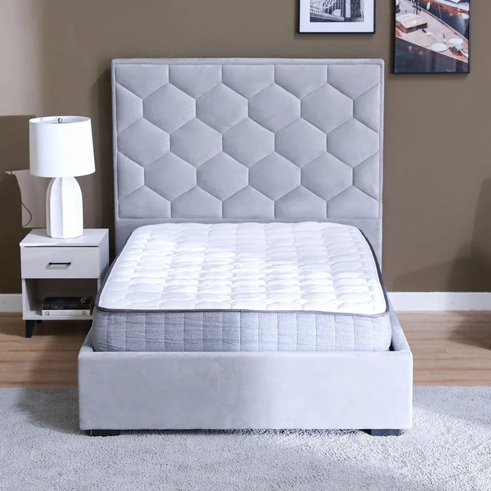 Natural New Memory Foam with Pocket Spring Mattress - 90x190x26