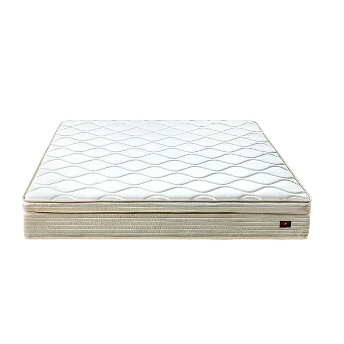 Zinus Euro Top 3 Zone Pocket Spring with Side Foam Encased Super King Mattress - 200x200x26 cm - With 5-Year Warranty