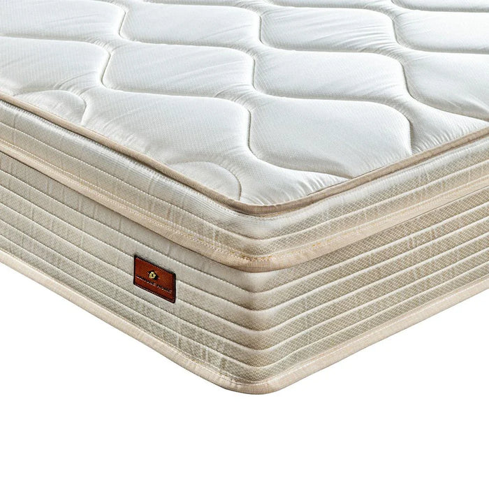 Zinus Euro Top 3 Zone Pocket Spring with Side Foam Encased Single Mattress - 90x200x26 cm - With 5-Year Warranty