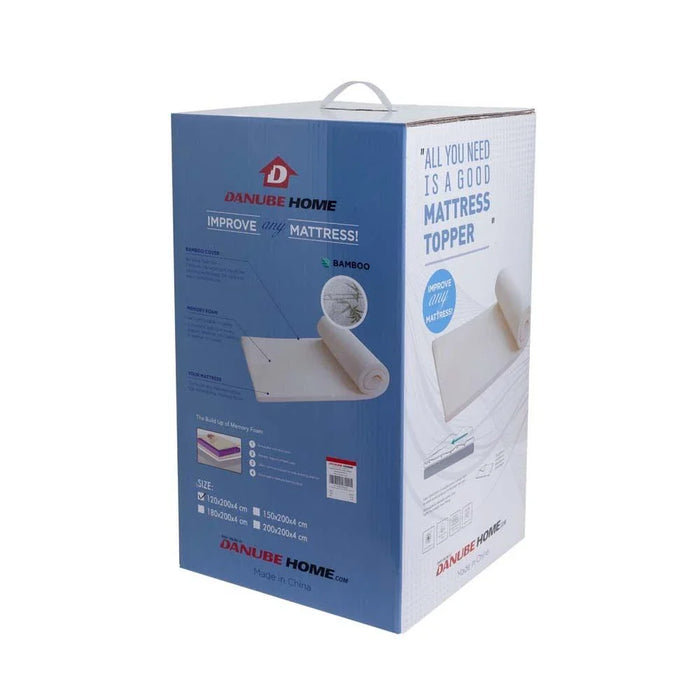 Luxury Memory Foam Topper-Kl -150X200 cm