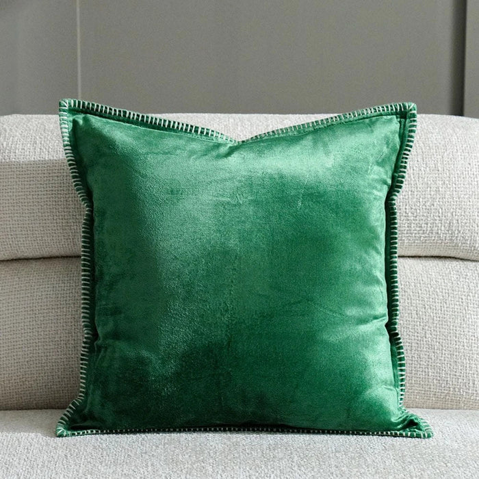 Laurel Cushion Cover - Green - 45x45 cm