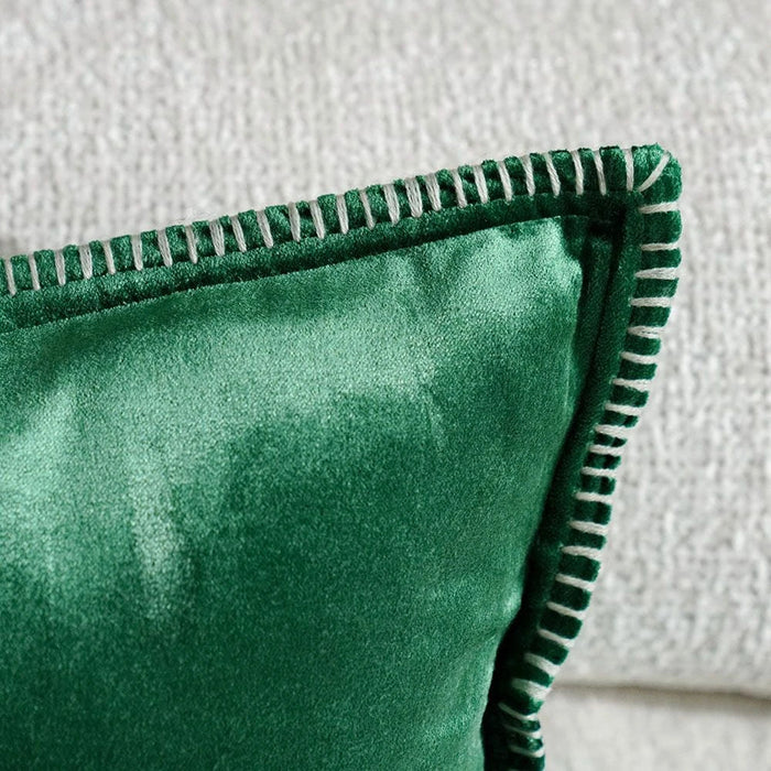 Laurel Cushion Cover - Green - 45x45 cm