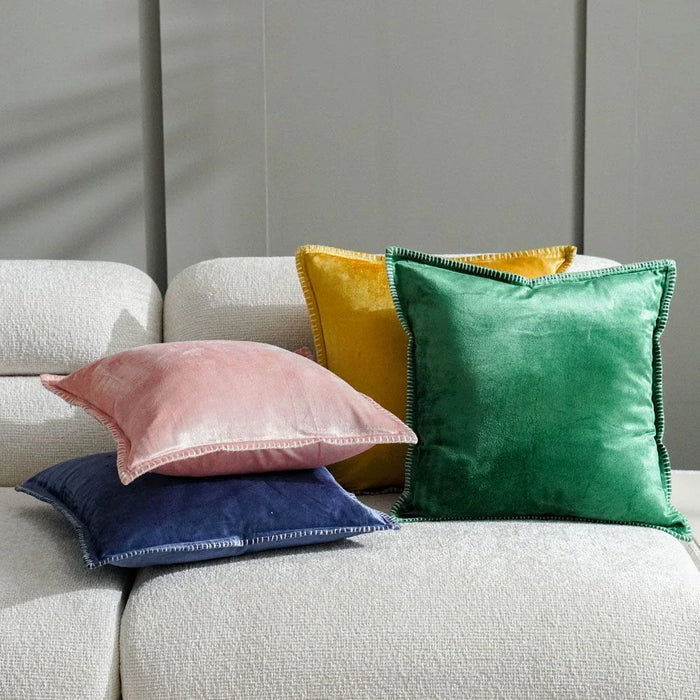 Laurel Cushion Cover - Green - 45x45 cm