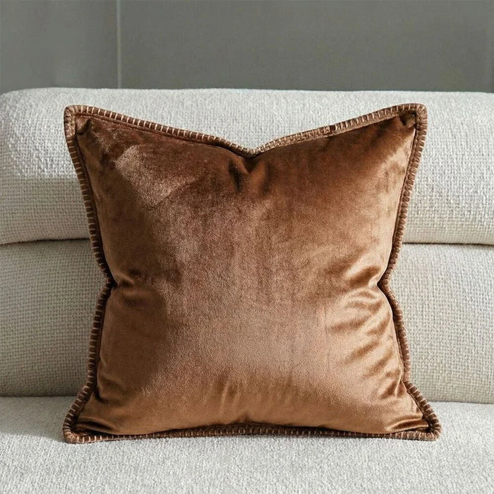 Laurel Cushion Cover  - Brown - 45x45 cm