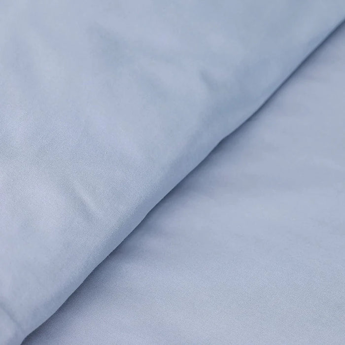 Bliss 2-Pc Cotton Twin Duvet Cover Set - Grey - 135x200 cm, 50x75 cm