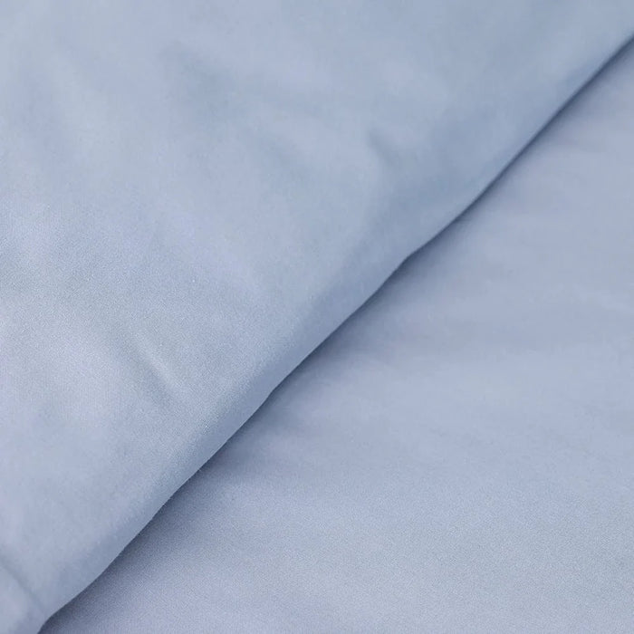 Bliss 3-Pc Cotton Queen Duvet Cover Set - Grey - 200x200 cm, 50x75 cm