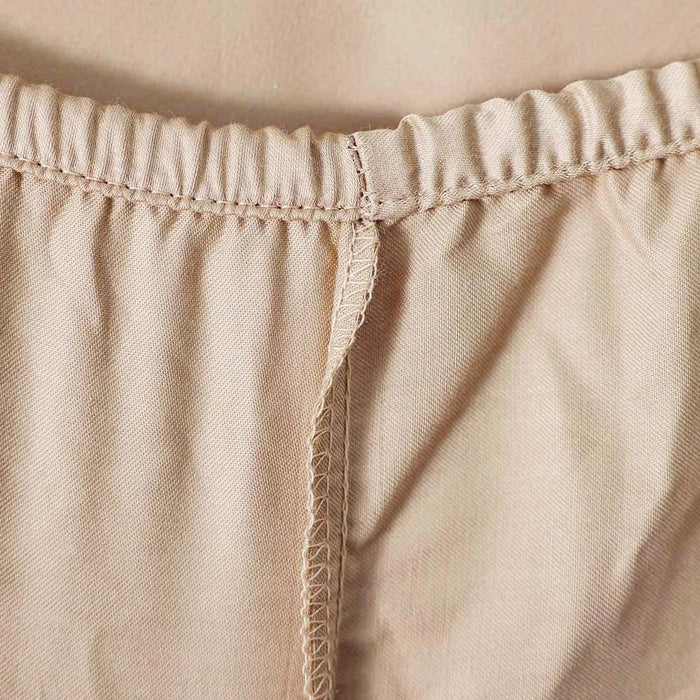 Serene 3-Pc Cotton Queen Fitted Sheet Set - Beige - 160x200 cm + 35 cm, 50x75 cm