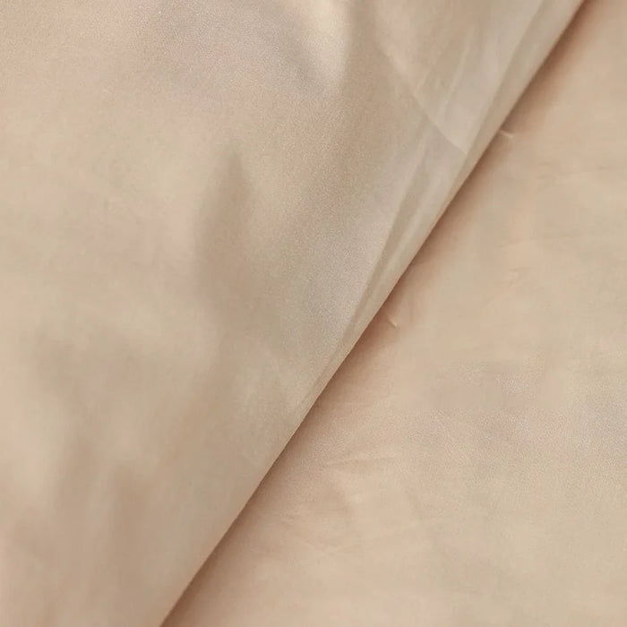 Serene 3-Pc Cotton Super King Duvet Cover Set - Beige - 260x220 cm, 50x75 cm