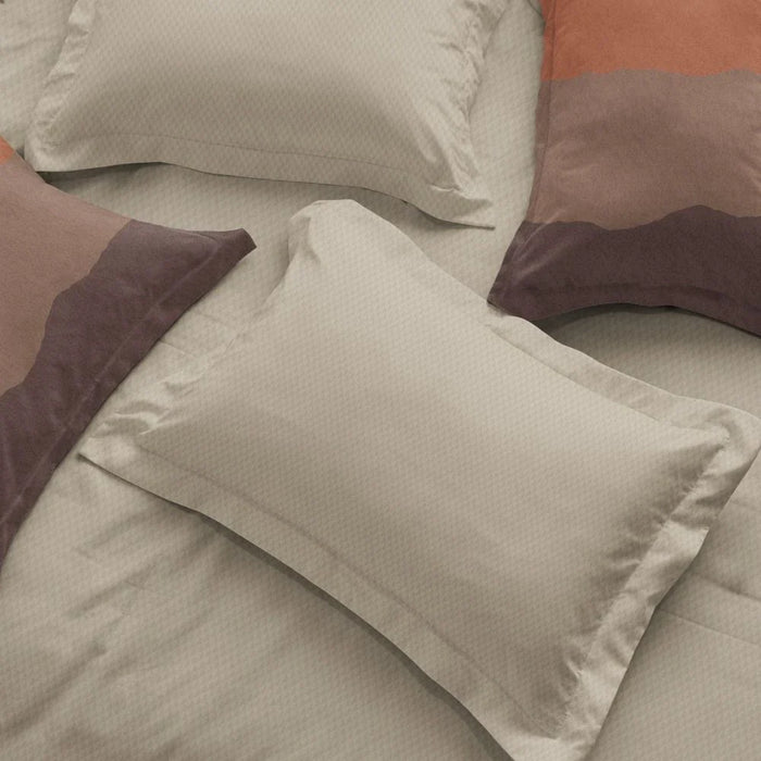 AW25 Bliss 6- Piece King Comforter Set 240X260 Cm Nutmeg Brown
