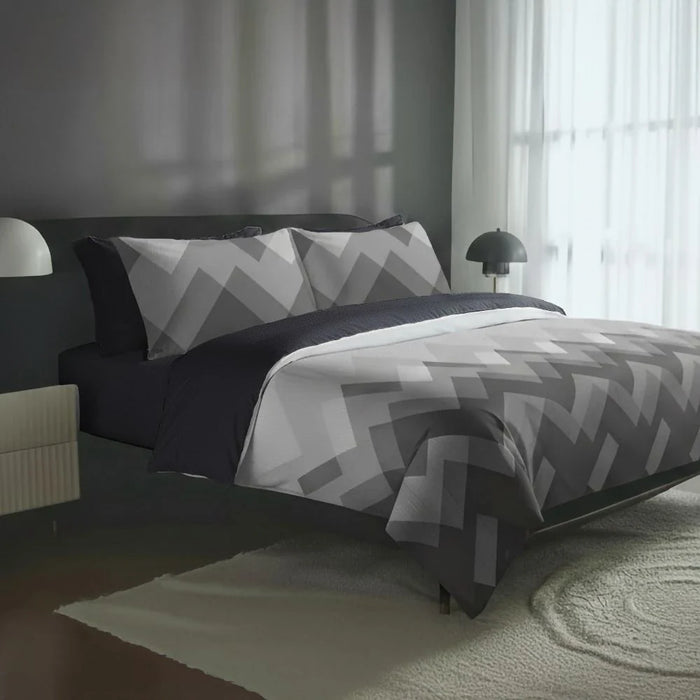AW25 Bliss 6- Piece King Comforter Set 240X260 Cm Black