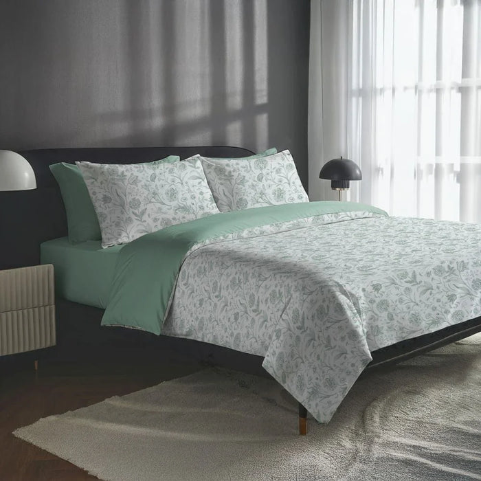 AW25 Bliss 6- Piece King Comforter Set 240X260 Cm  Sea Green