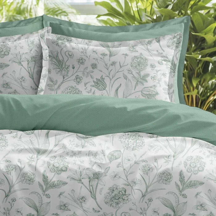 AW25 Bliss 6- Piece King Comforter Set 240X260 Cm  Sea Green