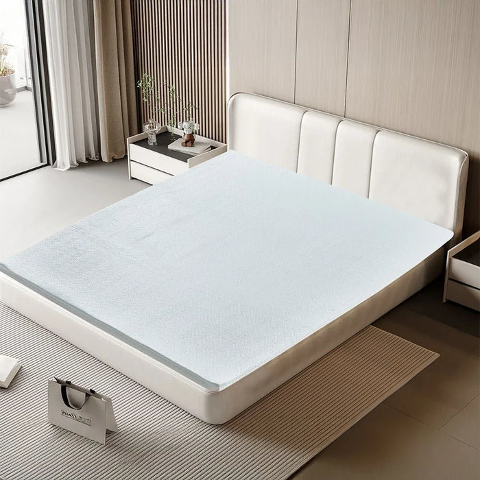 Dreamscape Flat Gel Memory Form Mattress Topper 150X200X5 Cm White