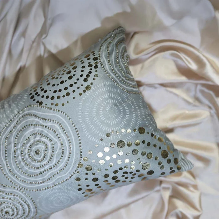 Gleam Velvet Cushion Cover - Blue - 30x50 cm