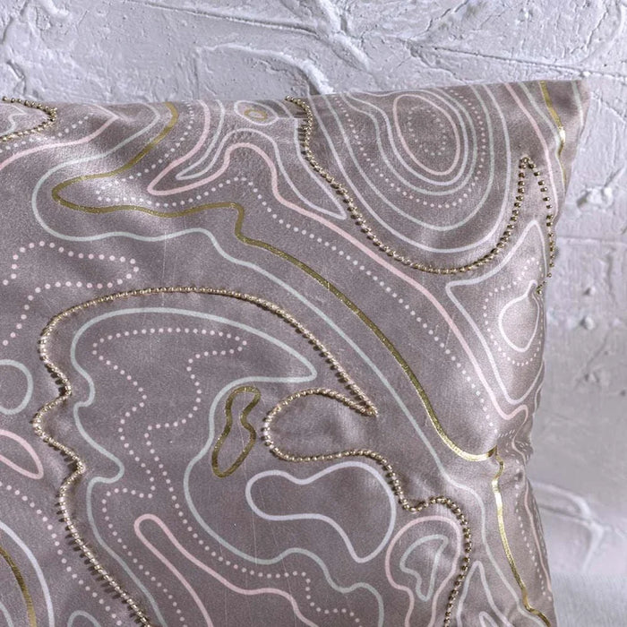 Gleam Velvet Cushion Cover - Dark Grey - 30X50 cm