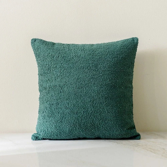Gleam Dyed Boucle Cushion Cover - Green - 45x45 cm