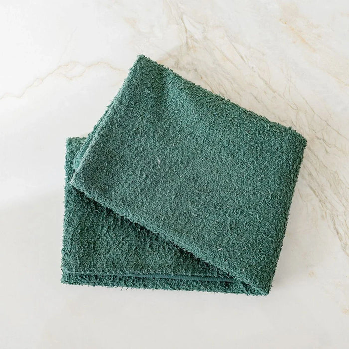 Gleam Dyed Boucle Cushion Cover - Green - 45x45 cm