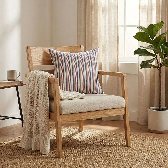 Gleam Yarn Dyed Cushion Cover - Multi-Color - 45x45 cm