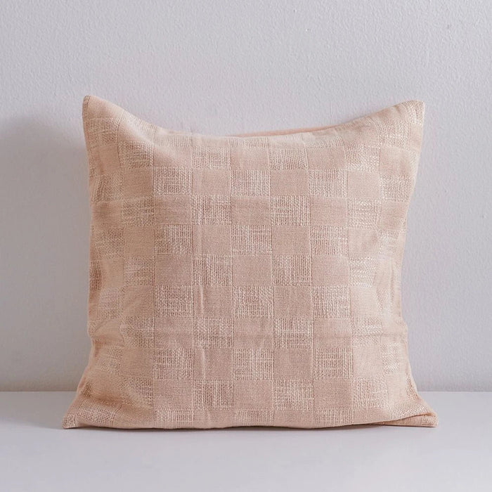 Gleam Dyed Woven Cushion Cover - Peach - 45x45 cm