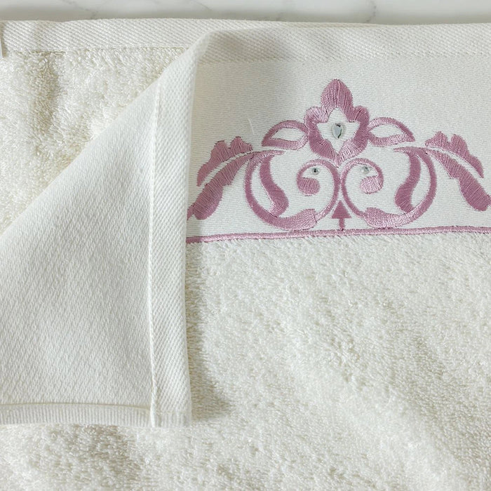 Ss25-Eleganza Naomi 3Pcs Towel Set 30X5Cm,50X90Cm,70X140Cm Cream