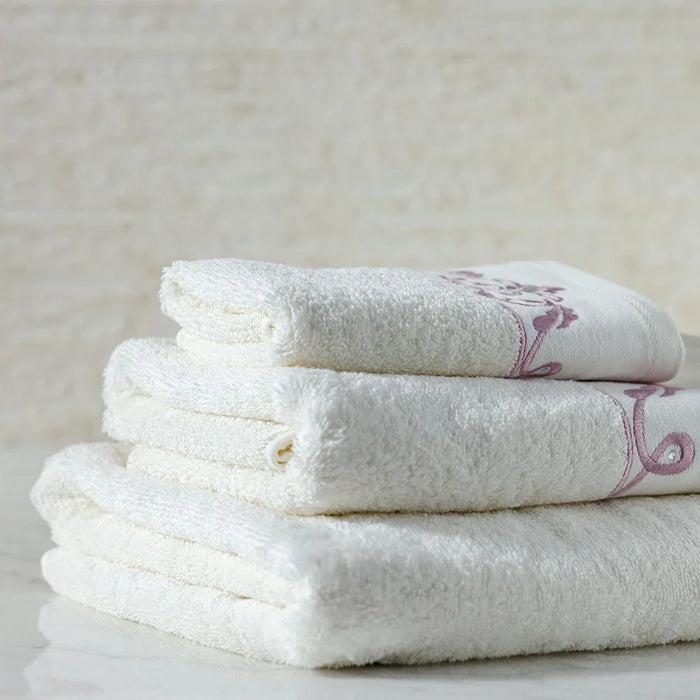Ss25-Eleganza Naomi 3Pcs Towel Set 30X5Cm,50X90Cm,70X140Cm Cream