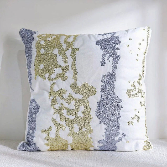 Gleam Embroidered Cushion Cover - Multicolor - 45x45 cm