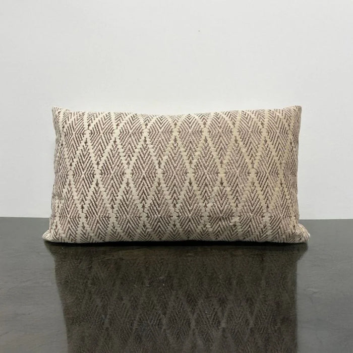 Gleam Embroidered Cushion Cover -  Beige - Copper - 30x50 cm