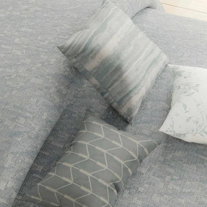 Aw25 Oxford Reverie Dj9884 Jacquard King Comforter S/7-240X260-Pearl Blue 7Pcs