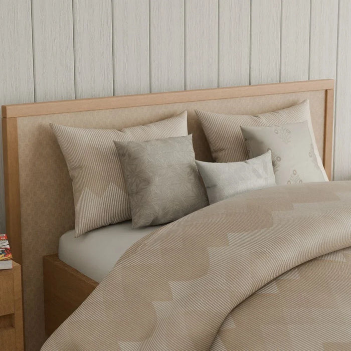 Aw25 Oxford Reverie Dj8698 Jacquard Super King Comforter S/7-260X260-Beige 7Pcs