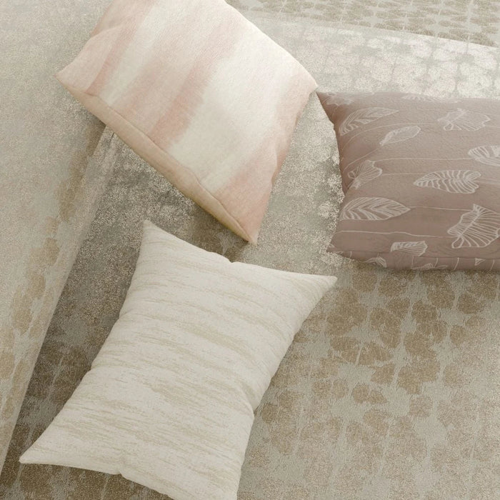 Aw25 Oxford Reverie Dj9337 Jacquard King Comforter S/7-240X260-Blush Pink 7Pcs