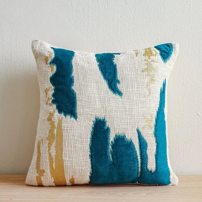 Majestic Knitted Cushion Cover - Multi-color - 45x45 cm