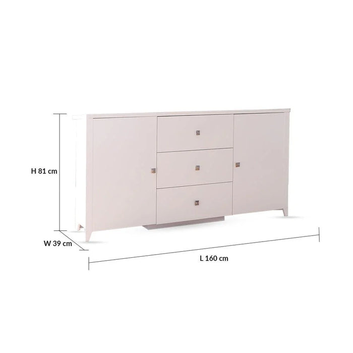 Heather Dining Sideboard-White