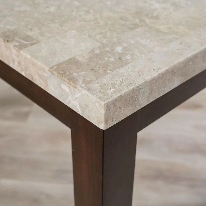 Brody 4 Seater Counter Height Dining Table-Beige