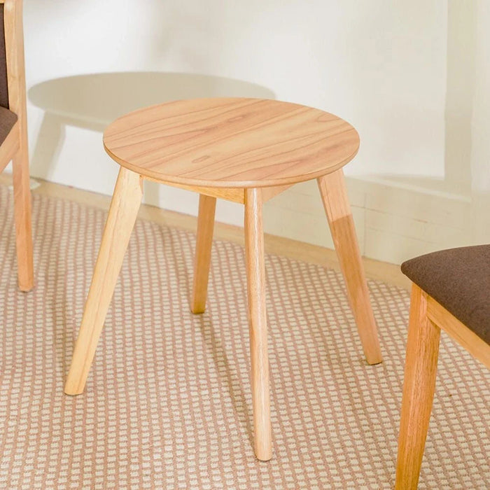 Carvela 1+2-Seater Tea Table Set - Natural/Dark Brown - With 2-Year Warranty