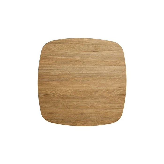 Agata 2-Seater Dining Table - Brown/Black - With 2-Year Warranty